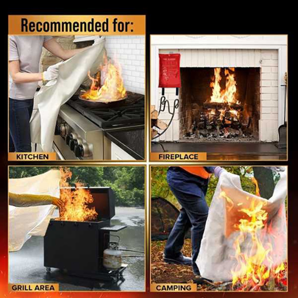 Fire Blanket Kitchen - AED2-긴급 화재 담요, 화재 담요, 주방,