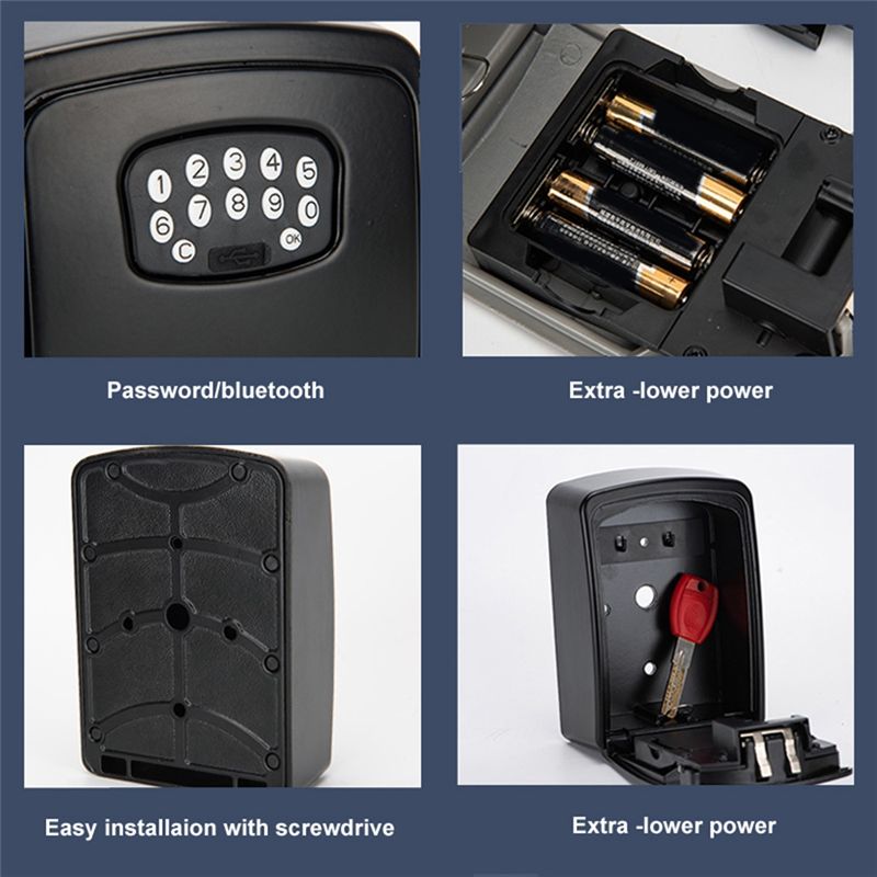 B68A TUYA 스마트 키 박스 블루투스 보관함 스마 - Lockbox Key Secure 리뷰 및 가격