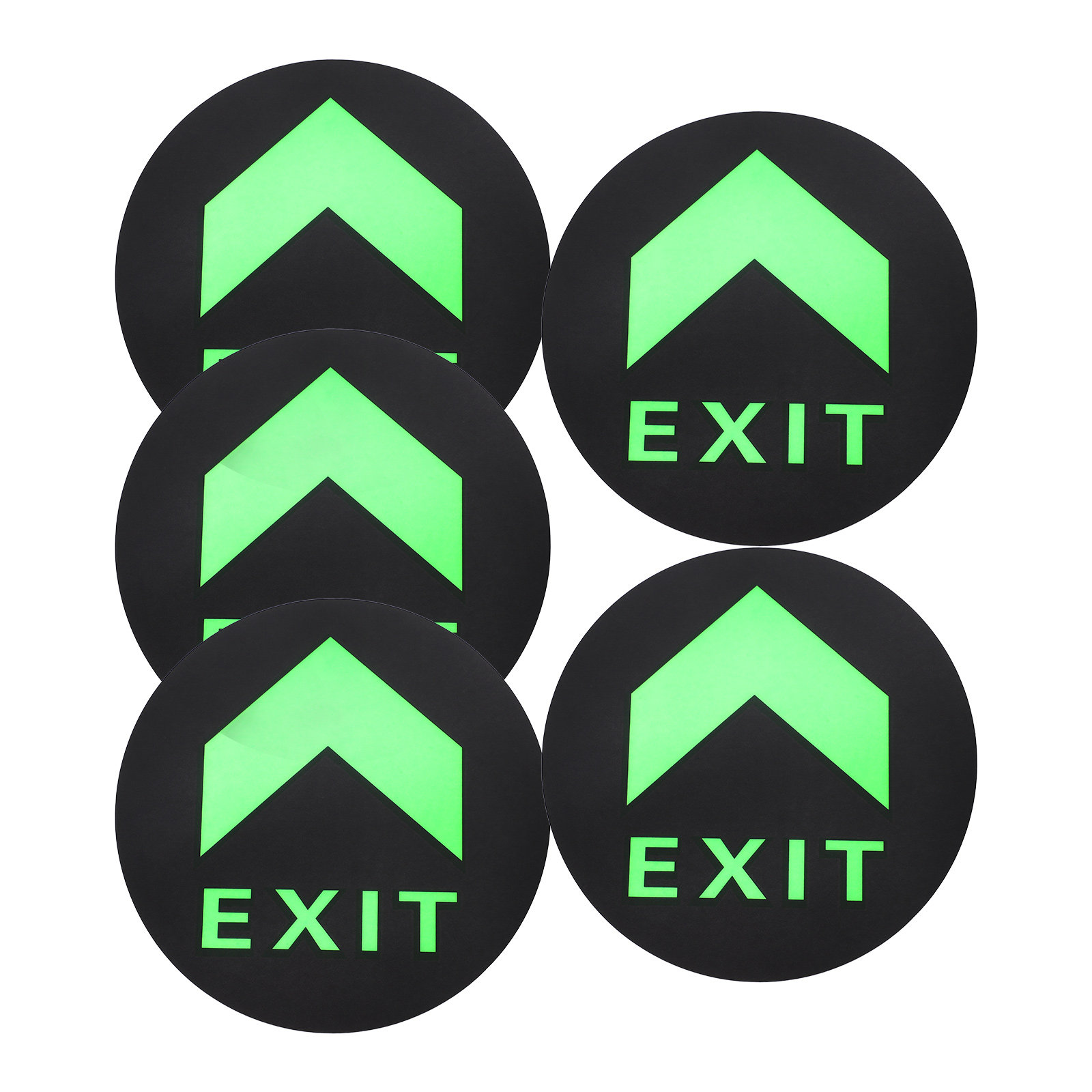 5개입 야간 발광 출구 표시 바닥 스티커 비상 대피 방 - Emergency Exit Sign 리뷰 및 가격