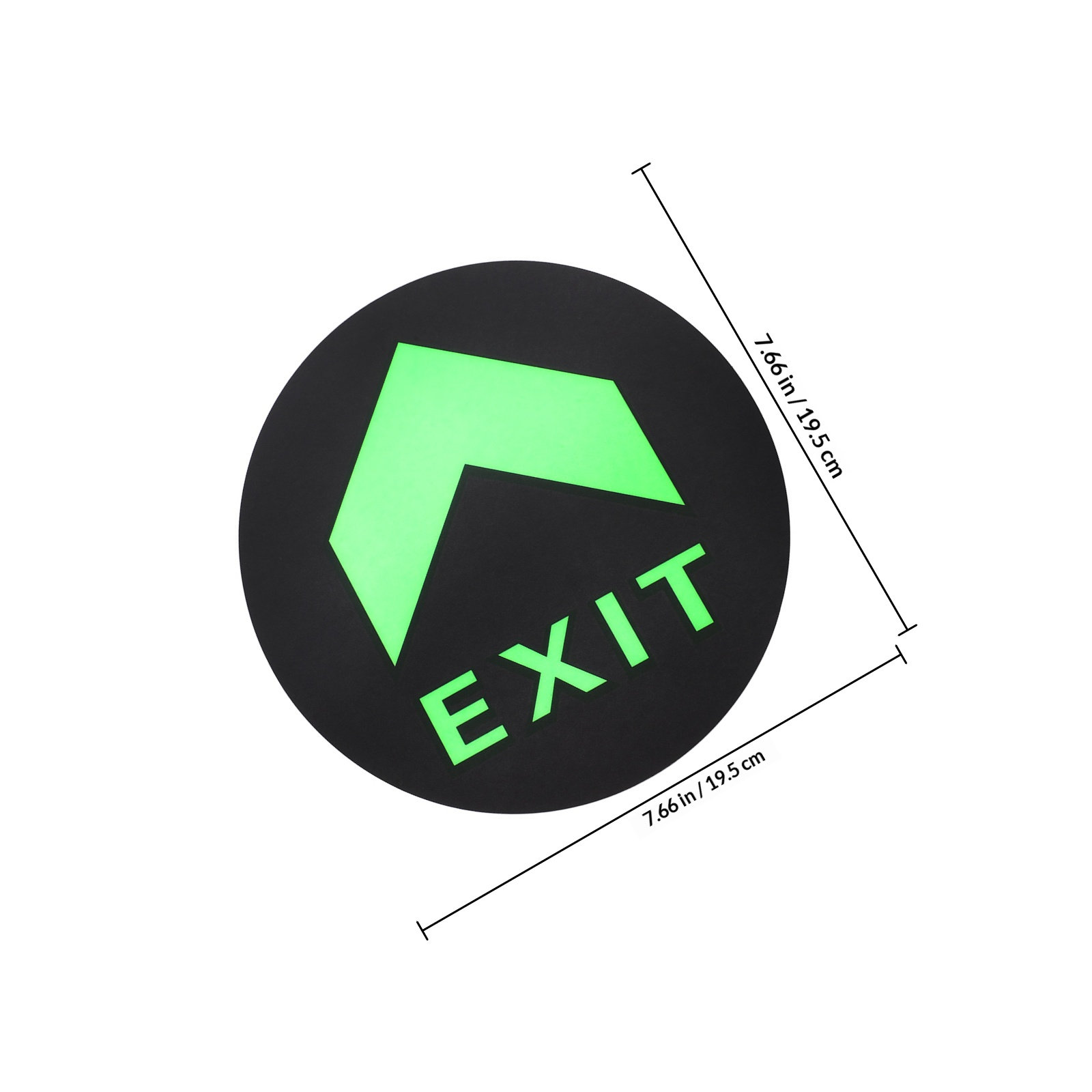 5개입 야간 발광 출구 표시 바닥 스티커 비상 대피 방 - Emergency Exit Sign 리뷰 및 가격