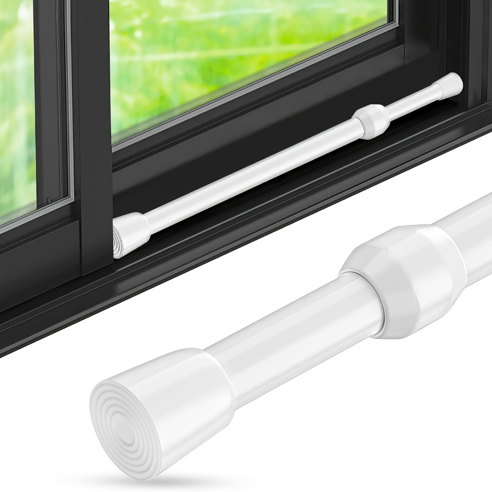 조절 가능한 금속 창문 및 문 안전 바 – 고무 팁이  - Window Lock Bar 리뷰 및 가격