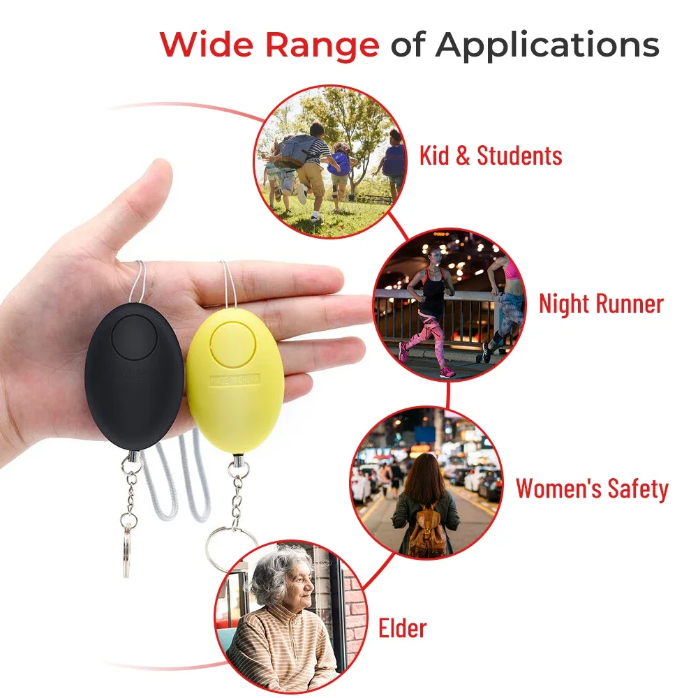 120dB 개인 안전 경보 키체인 자기 방어 비상 사운 - Personal Alarm Keychain 리뷰 및 가격