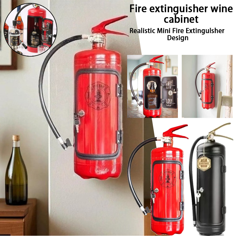 1PC 핫세일 미니 금속 소화기 와인 캐비닛 장식품 창 - Fire Extinguisher Small 리뷰 및 가격